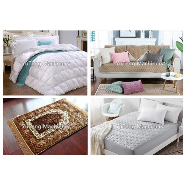 PLC Computerised Lock Stitch Quilting Machine For Bed Sheet Making