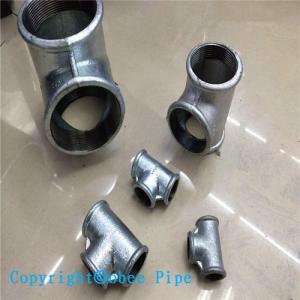 Buy cheap Hot Dipped Galvanized Malleable Iron Pipe Fitting Tee product