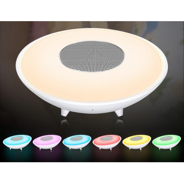 Rechargeable Smart LED Light Bluetooth Speaker RGB Color Changing Wireless Connection