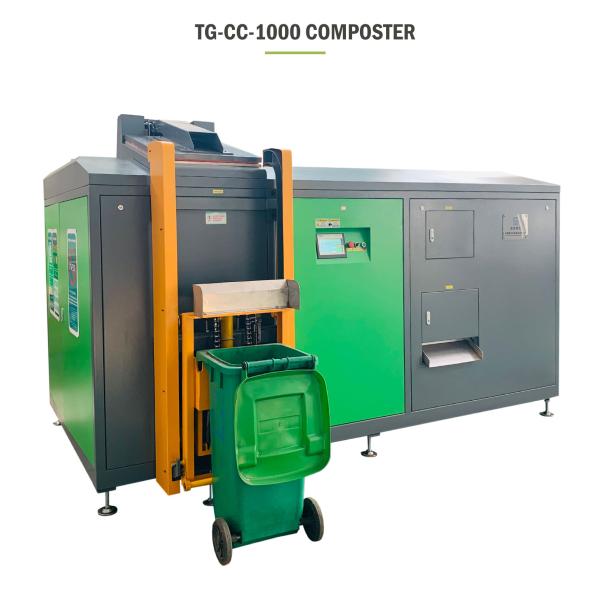 1000KG/24Hours Kitchen Waste Decomposer Machine Disposal System