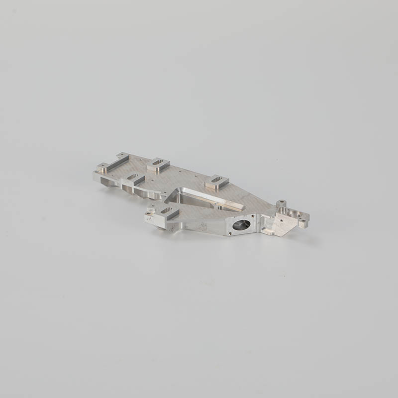Silver Hollow Processing Parts Customized Precision CNC Components Industrial Equipment Providing Custom Manufactured Machinery