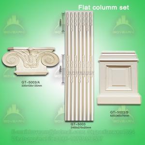 Buy cheap Green Building Material Plane Roman Pillar  product