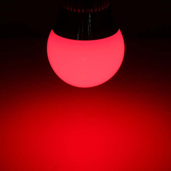 RGB LED Bulb light 16 Colors changing 3W IR remote E27 RGB LED bulb light AC85-265V