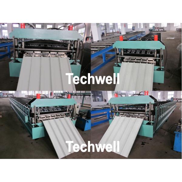 roof sheet roll forming machine PBR Roof Panel Sheet Roll Forming Machine With 18 Forming Stations and Hydraulic Cutting