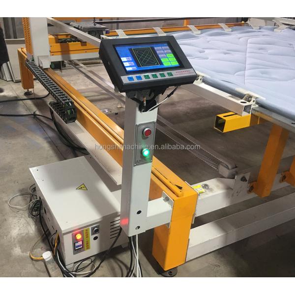 Continuous Type Single Head Quilting Leather Embroidery Machine Fiber Cotton Quilt Cover Core Making Machine