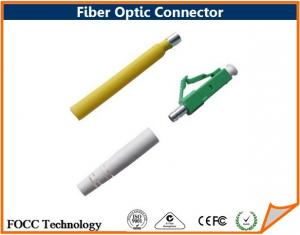 Buy cheap Gigabit Ethernet Simplex LC APC Fiber Optic Patch Cord Connector Types product