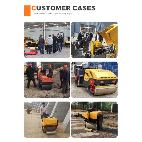 120KN Exciting Force Tandem Vibratory Roller Compactor for Precise Asphalt Compaction