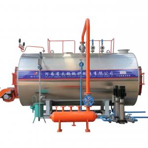 Buy cheap Gas Fired Heating Boiler Horizontal Structure 1.0/1.25/1.6Mpa from Henan Zhoukou product