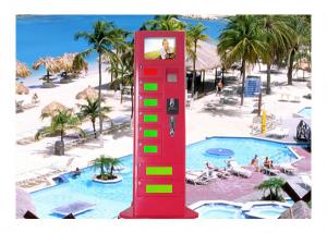 China Advertising Information Quick Cell Phone Charging Kiosk for Resorts / Tourist Attraction / Scenic Spots on sale