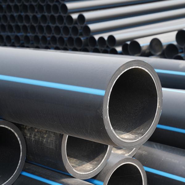 Large Diameter Hdpe Water Supply Pipe Can Be Customized Tap Water Pipe Directly Buried Black Water Supply Plastic Pipe