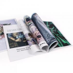 Buy cheap Customized Size Matte Softcover Brochure Booklet Printing product