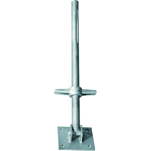 Galvanized Swivel Adjustable Screw Jack Base Scaffolding Jack Base Scaffolding Swivel Base