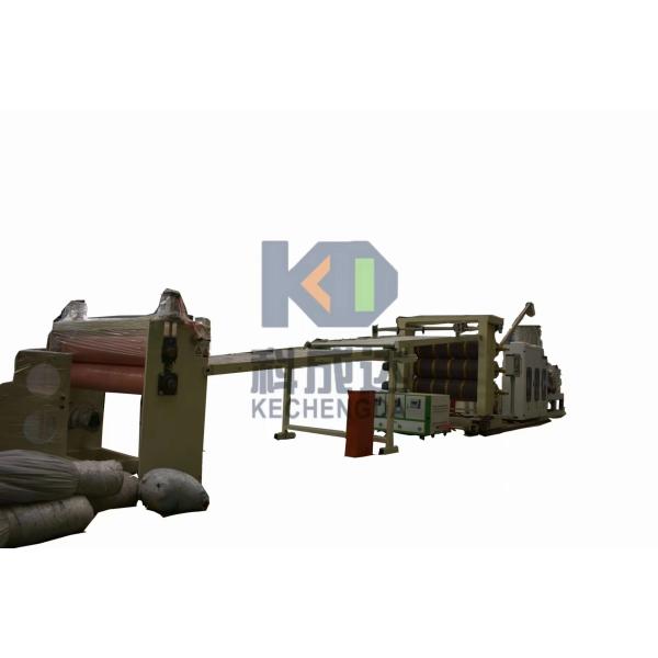 Plastic PP Hollow Sheet Extrusion Machine Single Screw