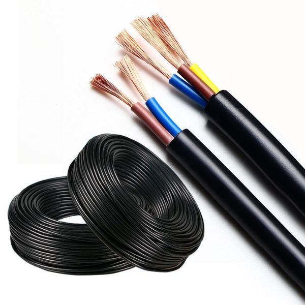 KE FEI TE RVV Copper Conductor Power Cable 300/500V Rated Voltage Multi-core (2-5) PVC Sheathed for Home Appliances