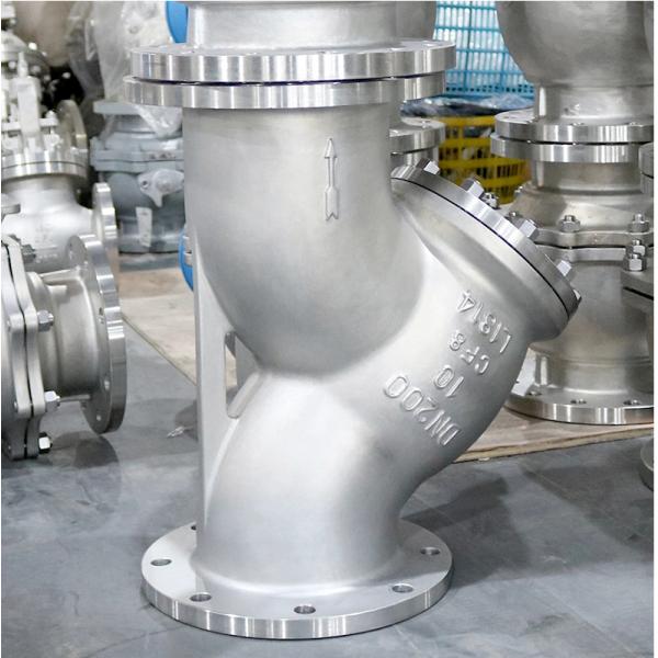 Normal Temperature Stainless Steel Flanged Y Type Filter Y-Strainer with Excellent