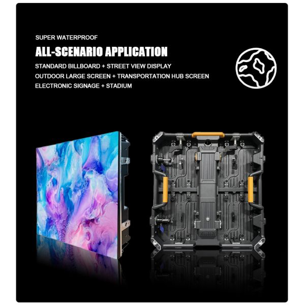 Indoor Stage LED Rental Screen Outdoor P3.91 Full Color LED Display Screen Large Screen