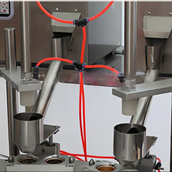 50Hz Fill Seal Packing Machine High Speed Rotary Cup Filling Machine