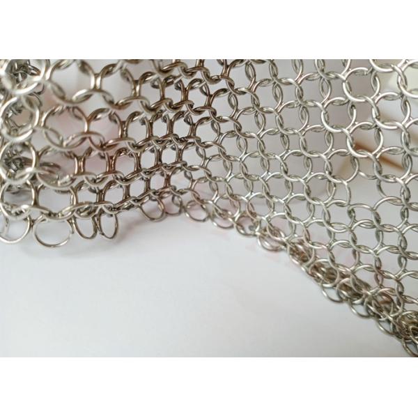 Stainless Steel Metal Ring Alpha Mesh For Safety System
