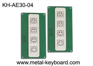 Buy cheap 4 Keys Stainless Steel Metal Keypad for Customer Service Evaluation Device product