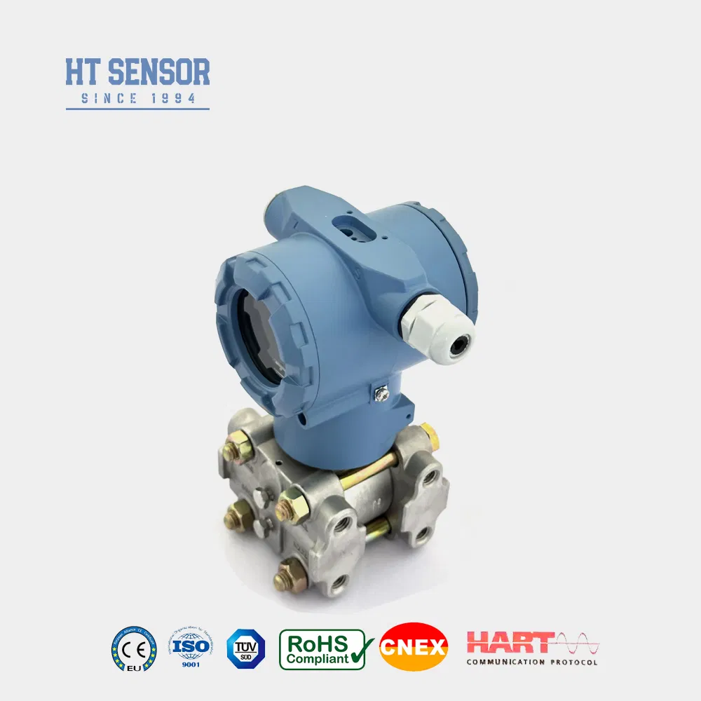 HTsensor Digital Capacitive Differential 4-20mA Hart Pressure Transmitter Smart Pressure Sensor
