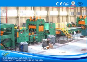 China PLC Control Cut To Length Machine , Steel Coil Cutting Machine With Adjustable Speed on sale