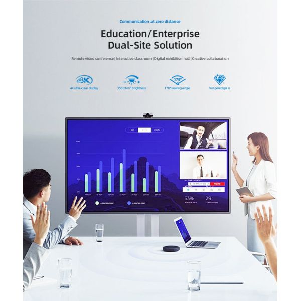 IR Touch Screen Smart Board Interactive Whiteboard 55" 65" 75" 86" 98" 110"