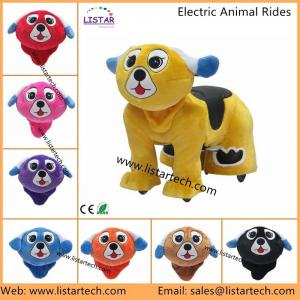 Buy cheap China Supply Funny Stuffed Animals, Walking Animal Rides, Stuffed Animal Electric Scooter product