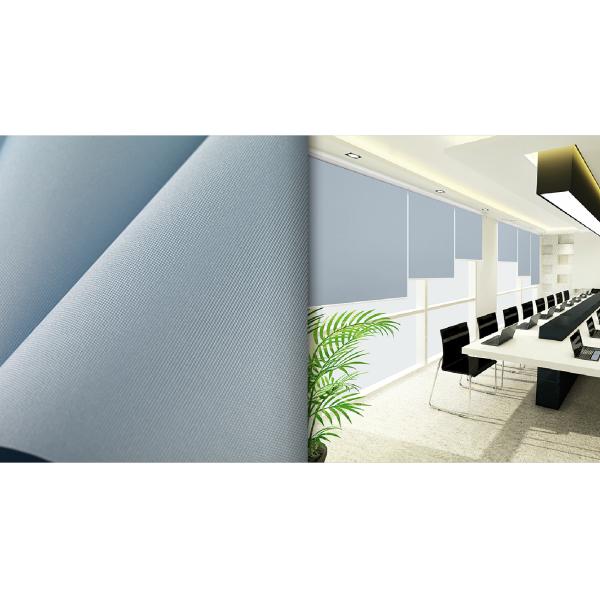 100% Polyester Silver Coating Window Blinds Fabric Grade 4.5 For Blockout Roller Blinds