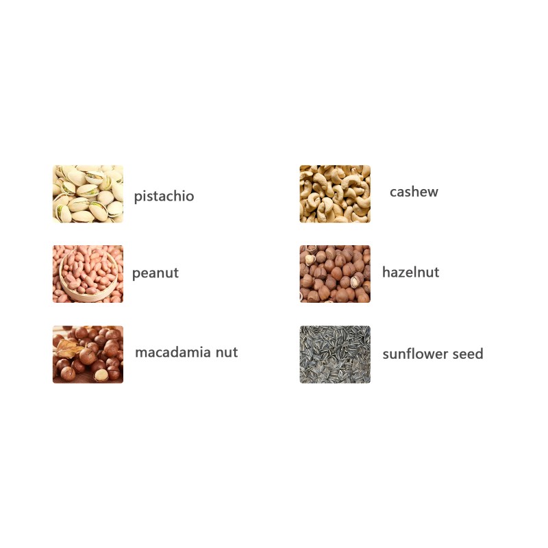 304 Stainless Steel Automatic Nut Roasting Production Line For Peanut Walnut Almond Cashew