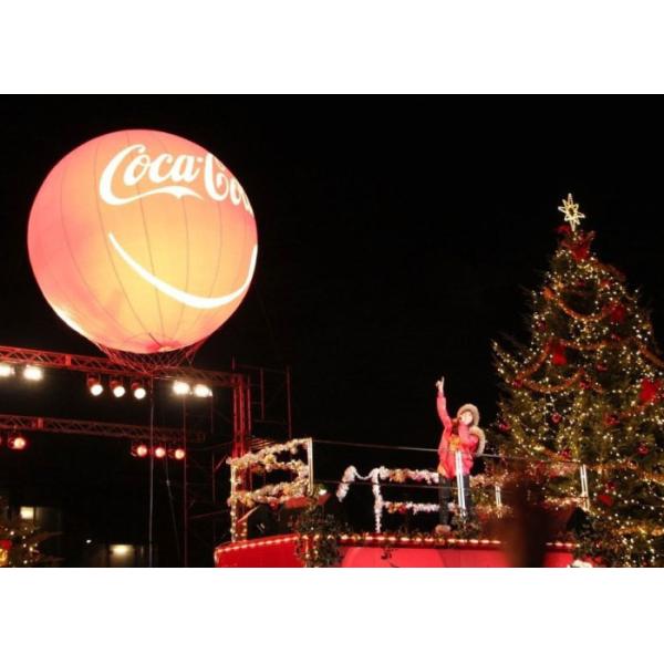 Professional Helium Balloon Lights With Metal Halide Light , Customized Branding Logo