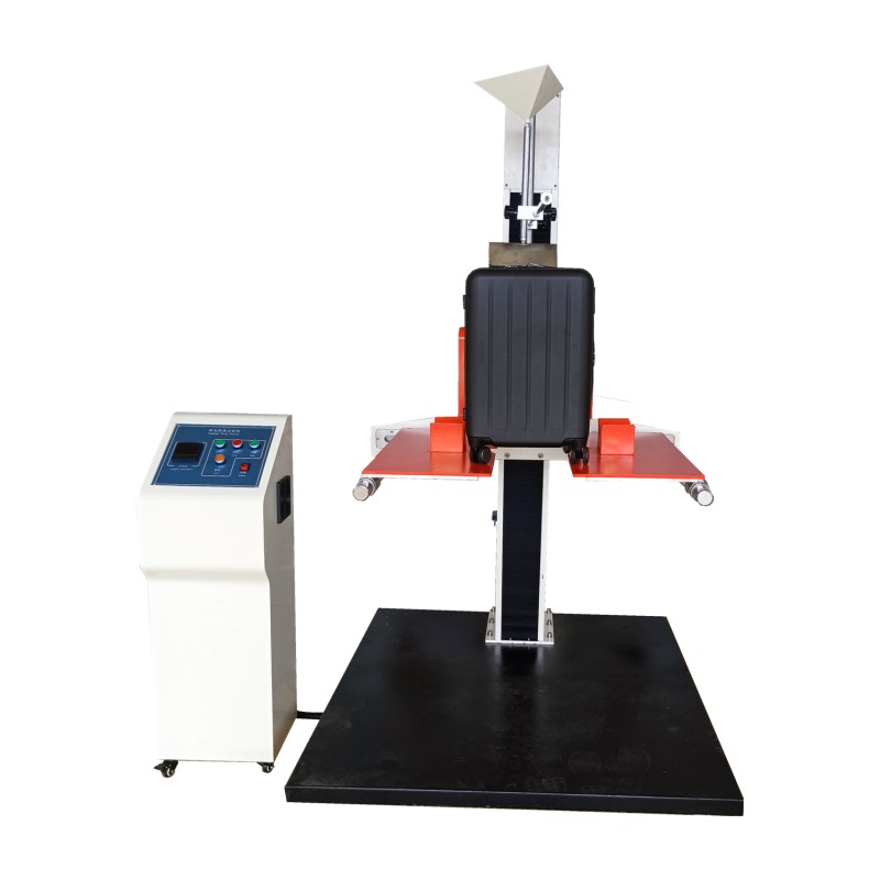 Automatic Bag Drop Test Machine 1500mm Height Adjustable for Luggage Manufacturer Quality Control