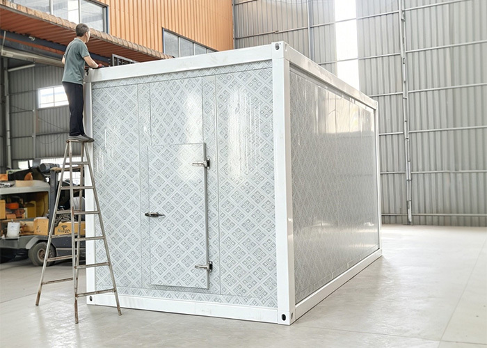 Containerized Modular Cold Room with Dehumidification | Humidity Controlled Cold Storage