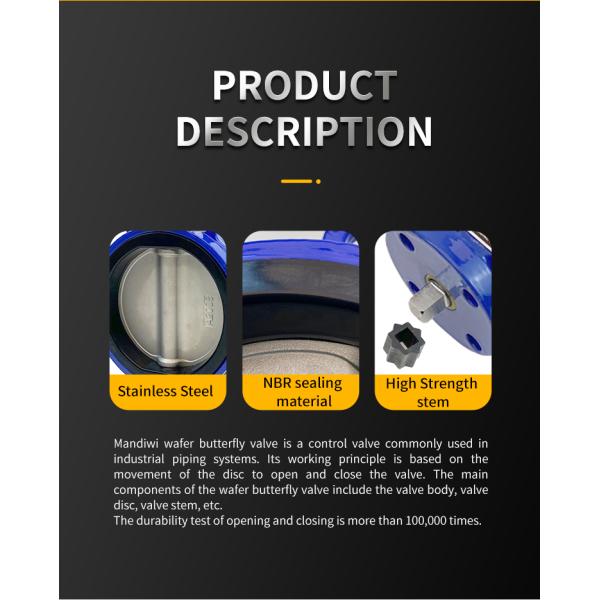 Sealing Water Butterfly Valve DN150 With Pneumatic Actuators