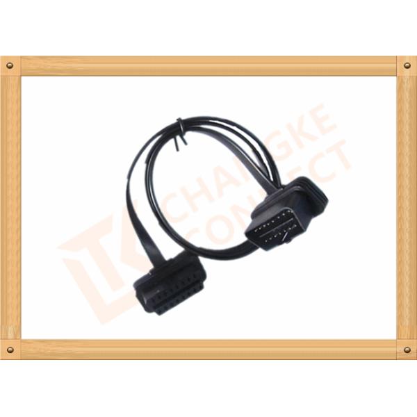 Custom 1-15M Automotive Flat OBD Obd Extension Cable 16 Pin Odb2 Extension Cable