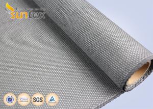 Buy cheap 1.5 Mm Thickness Boiler Insulation High Temp Fiberglass Fireproof Coated With Calcium Silicate product