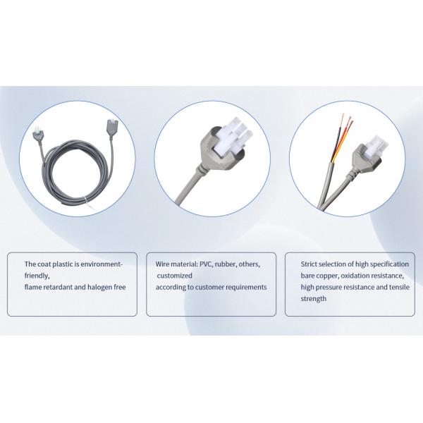 Multi Leads Customized Cable Wire Harness Assembly Hospital Equipment Harness Shielded Medical Wire