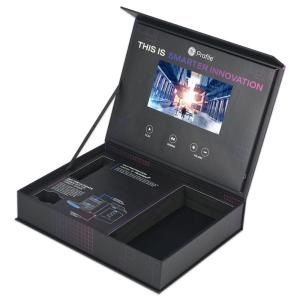 Buy cheap Custom Presentation video box 5 inch screen LCD video box with EVA for new product launch product