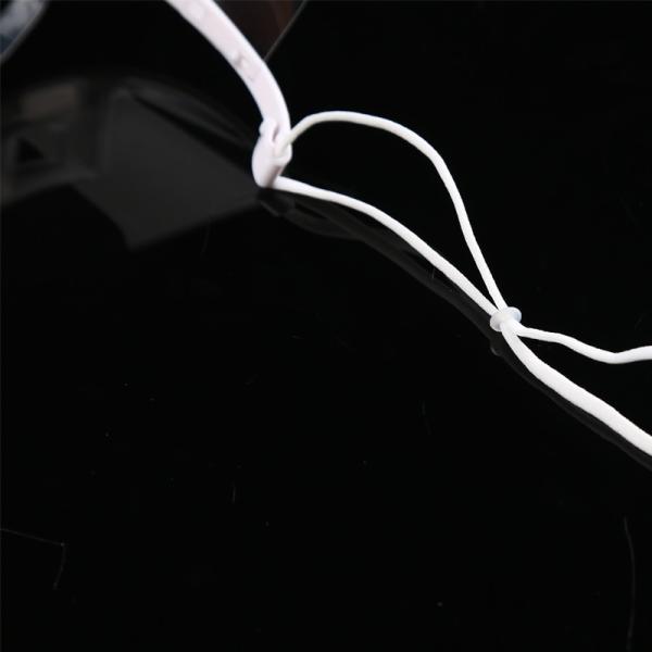 Spittle Prevention Transparent Plastic Face Mask For Dental