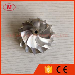 Buy cheap GT15-25 50.00/68.01mm 7+7 blades high performance point milling air curve milling/aluminum 2618/billet compressor wheel product