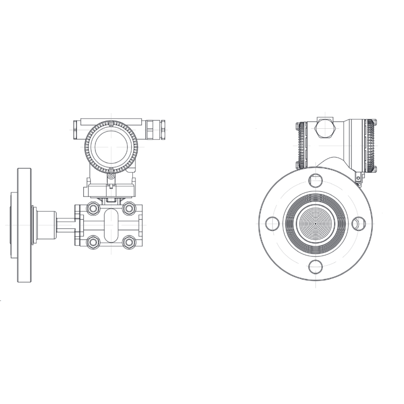 FRD FD3051S LT Single Flange Pressure Transmitter – Smart Diaphragm Level & Pressure Sensor