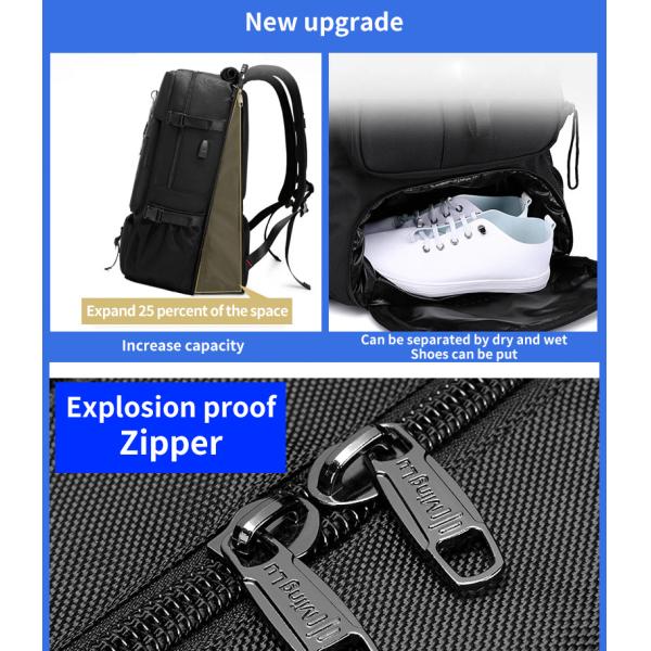 Stylish 70L Big Waterproof Tactical Backpack Camping Travel Backpack For Men