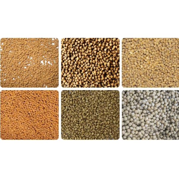 Finished fish feed pellets
