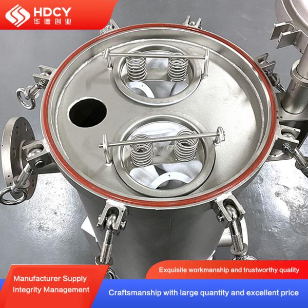 Large Flow Multi-Bag Filter Wine Food Beverage Dairy Food Grade Stainless Steel Filter