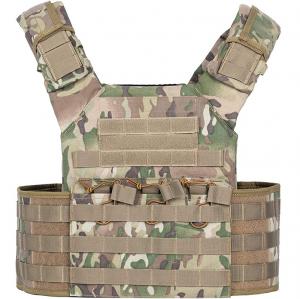 Buy cheap Military Camo Tactical Vest Gun Holster Jacket Air Soft CS Training 11x7x20 product