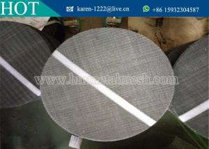 China Heat- Resisting Stainless Steel Extruder Screen Mesh For Filters (Factory) on sale