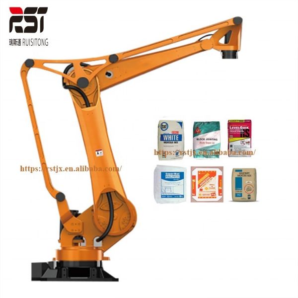 Automatic Robotic Arm Palletizer Easy Production Line Integration