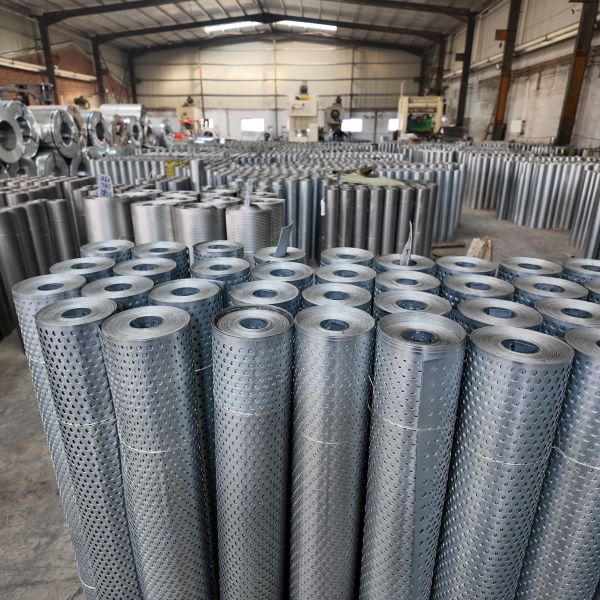 316 304 201 Perforated Metal Panels With Round Holes Various Hole Patterns