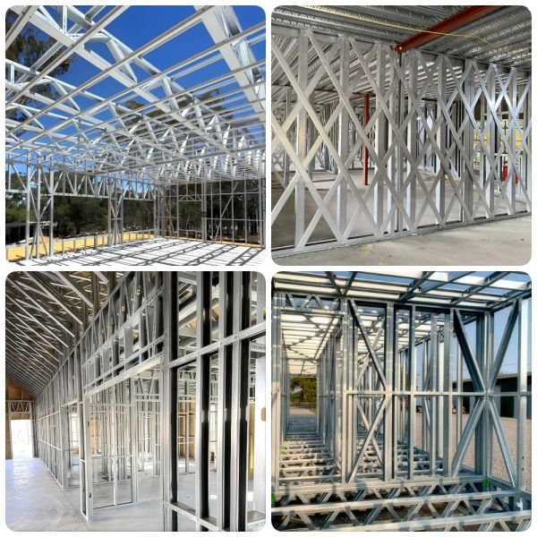 Customizable Dimensions Corrosion Resistant Hurricane Proof Modular Steel Greenhouse Prefabricated Steel Structure