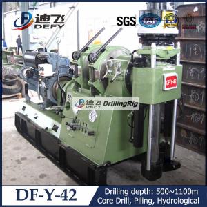 Buy cheap DF-Y-42 diamond core drilling rig machine with diamond bits product
