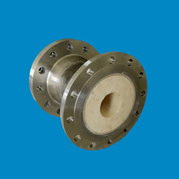 Powder Conveying Wear Resistant Pipeline Alumina Ceramic Lined Pipe Pipeline For Long Lasting